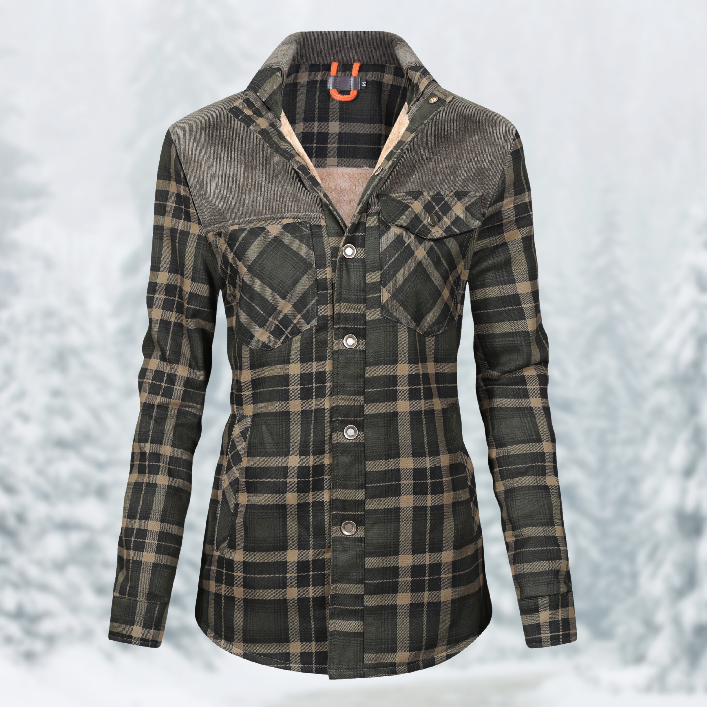 R&B | Flanell Wanderjacke für Frauen