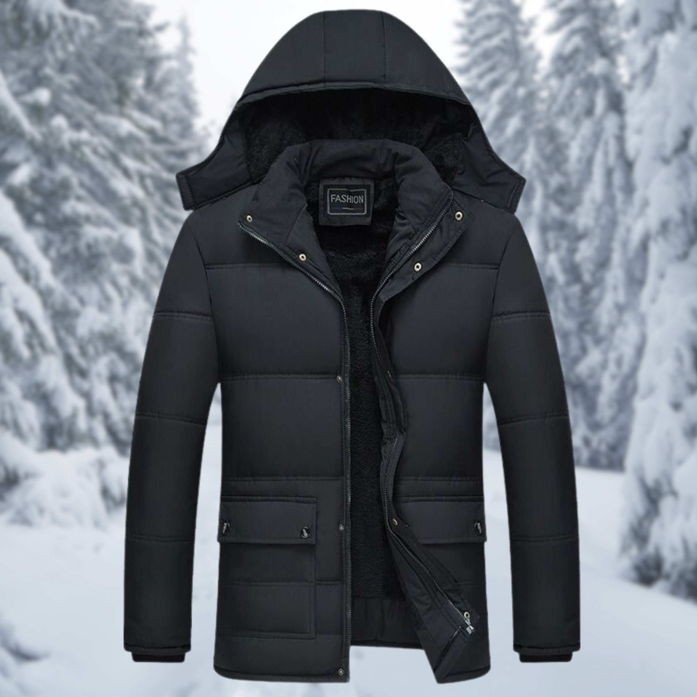 R&B | Gefütterte Winterjacke