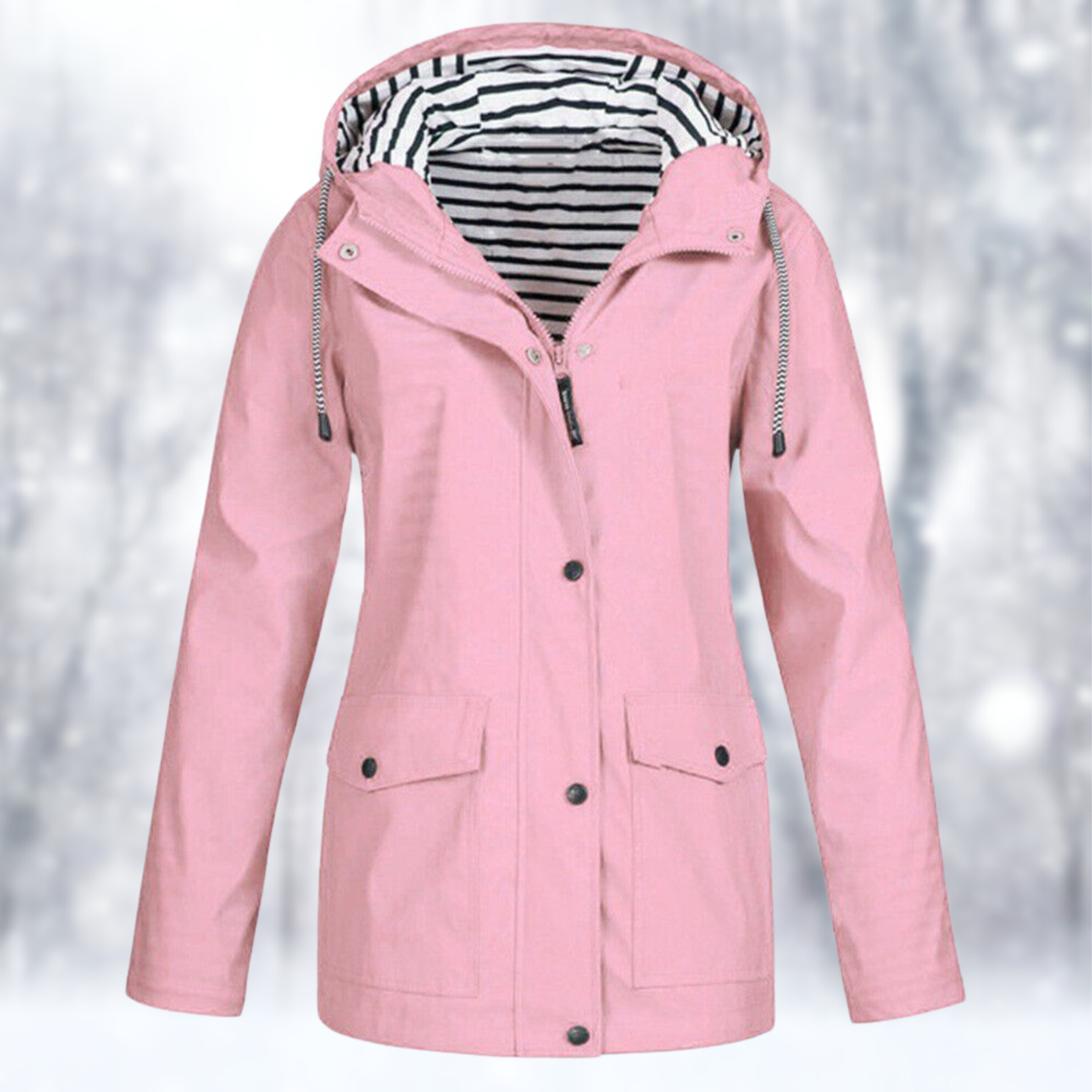 Wasserdichte und winddichte Jacke für Frauen