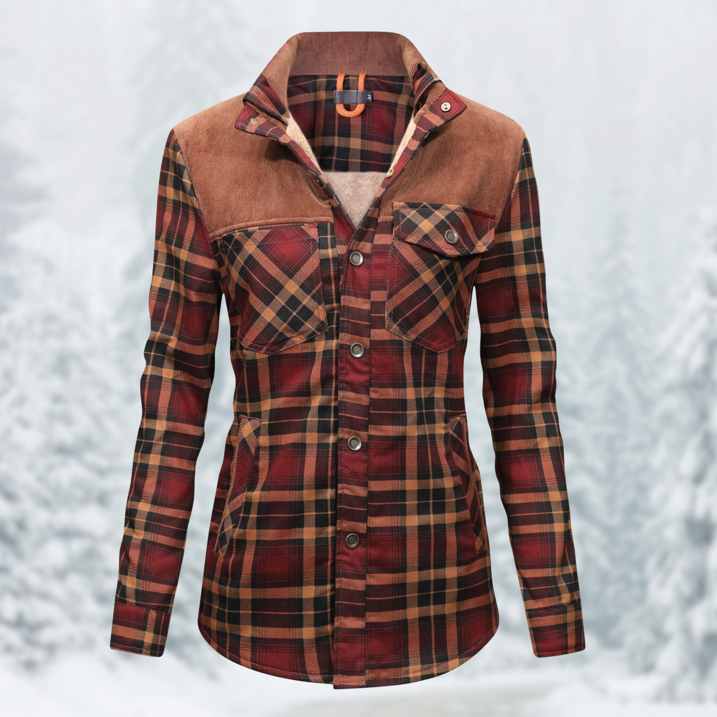 R&B | Flanell Wanderjacke für Frauen