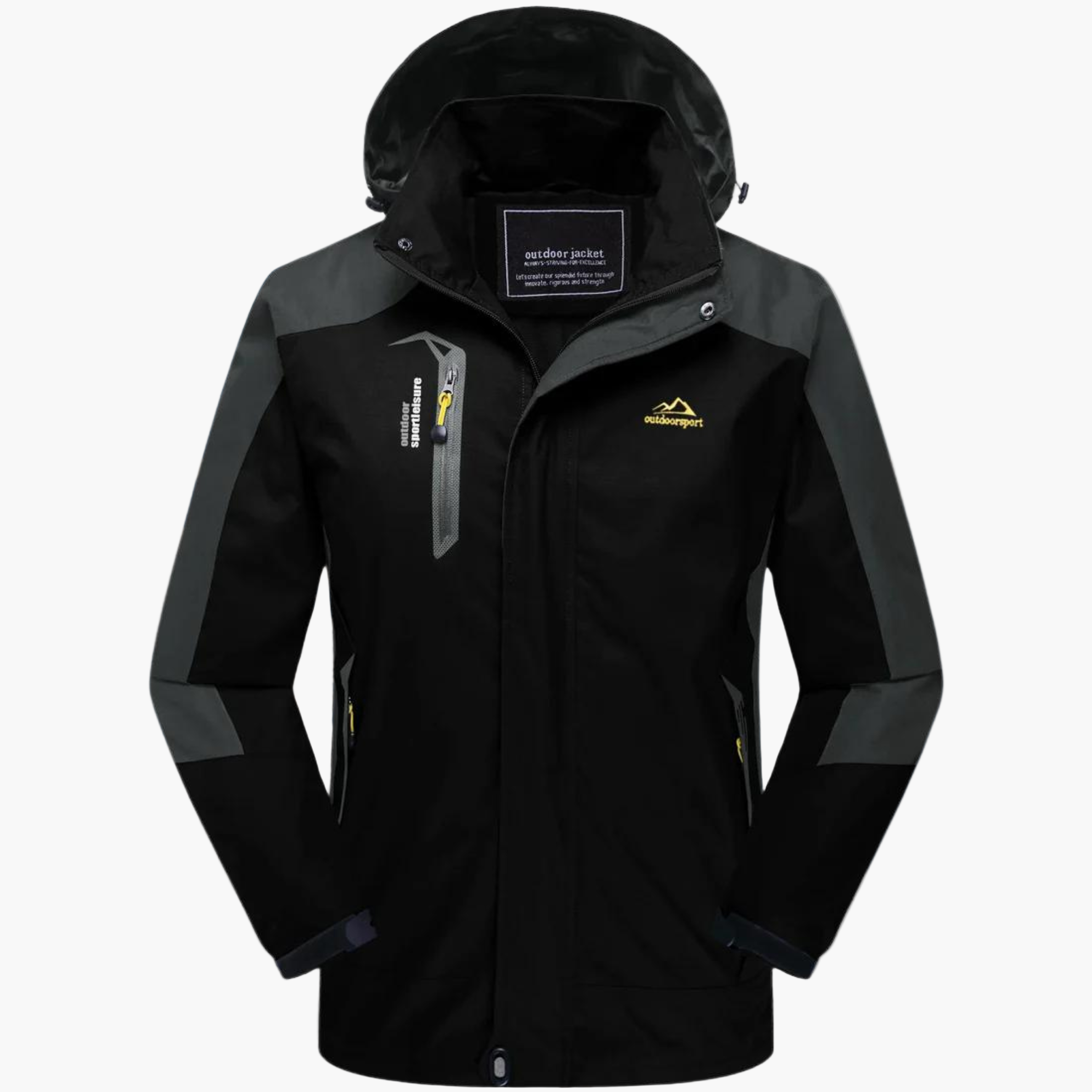 R&B | Outdoorjacke Funktionsjacke - Wasserdicht & Atmungsaktiv für Wandern und Abenteuer