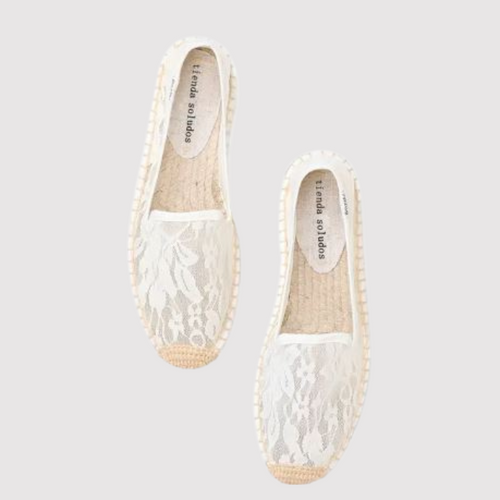 Bequeme Handmade Gewebte Stickerei Schnürschuh R&B