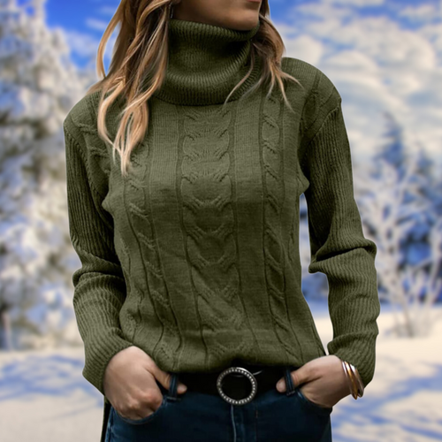 R&B | Rollkragenpullover mit Schlichtem Stil