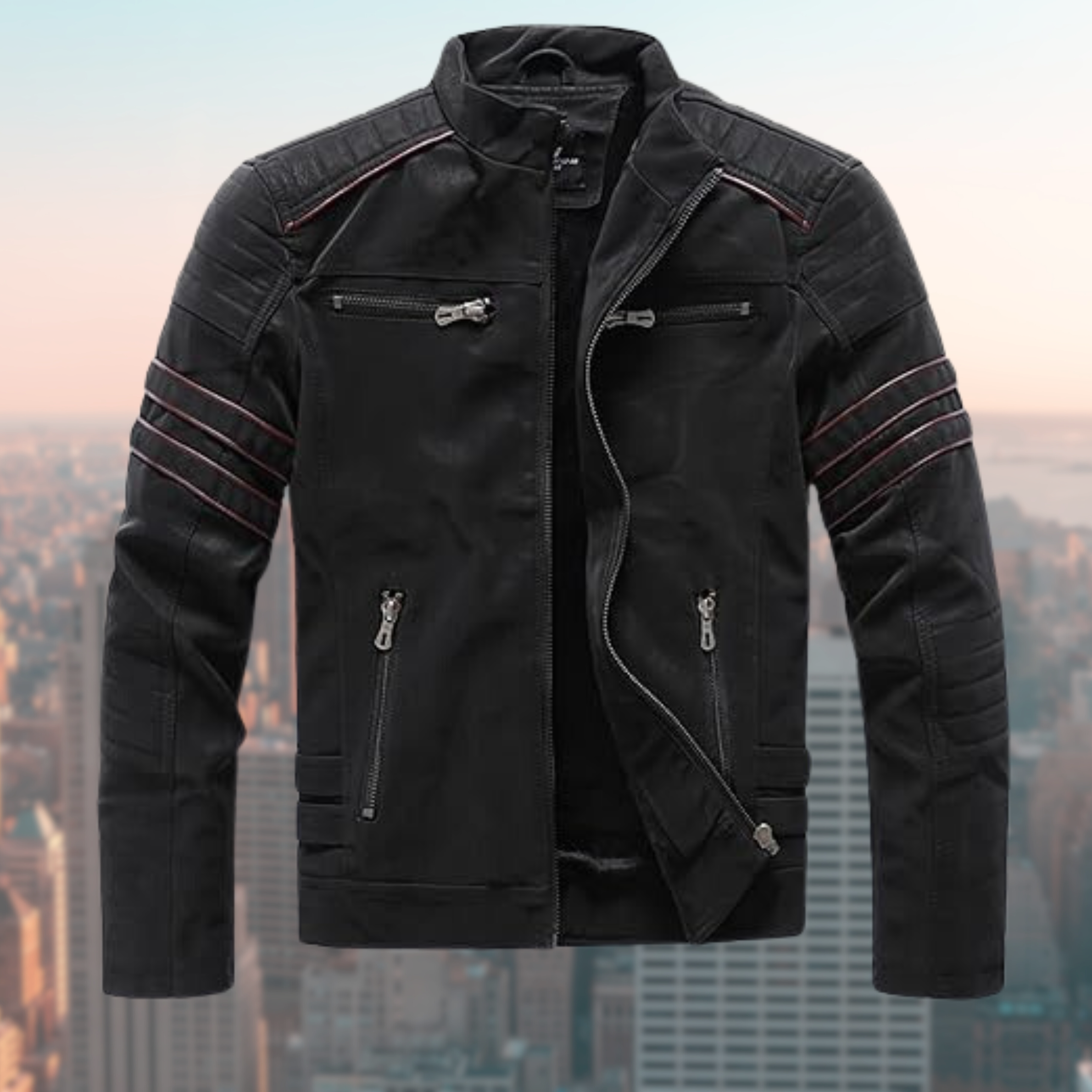 R&B | Lederjacke mit Zeitlosem Stil