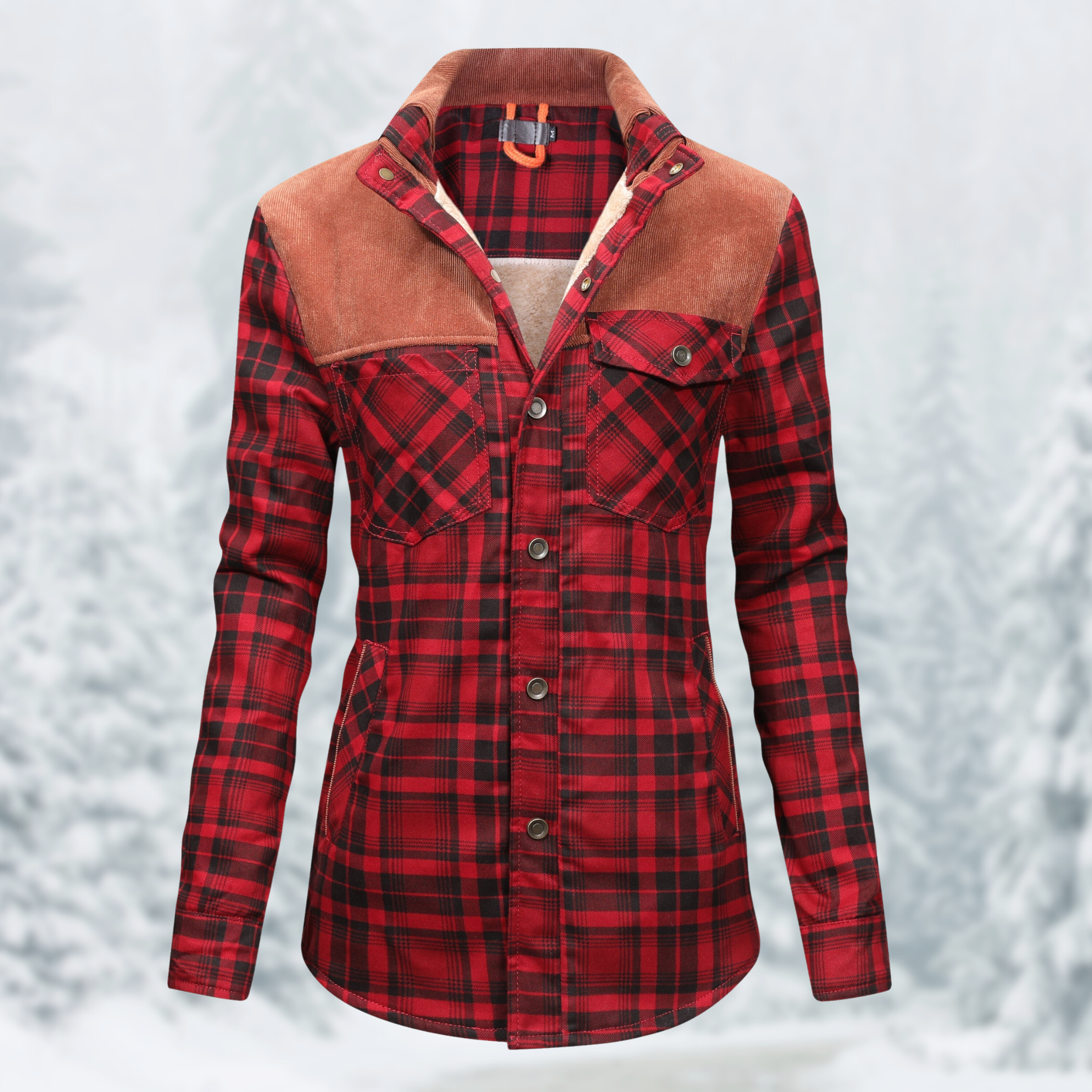 R&B | Flanell Wanderjacke für Frauen