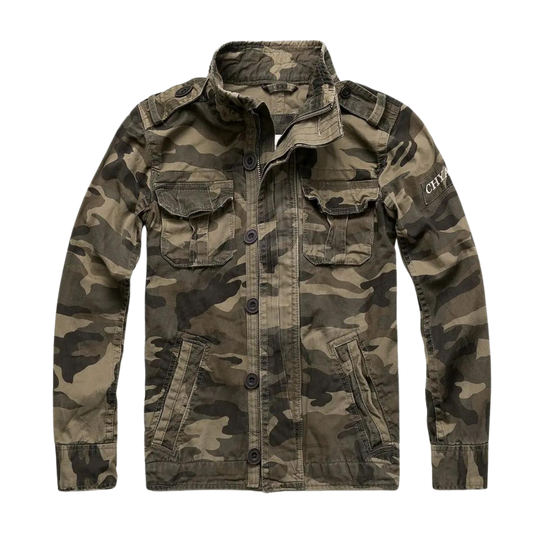 R&B - Retro-Militärjacke