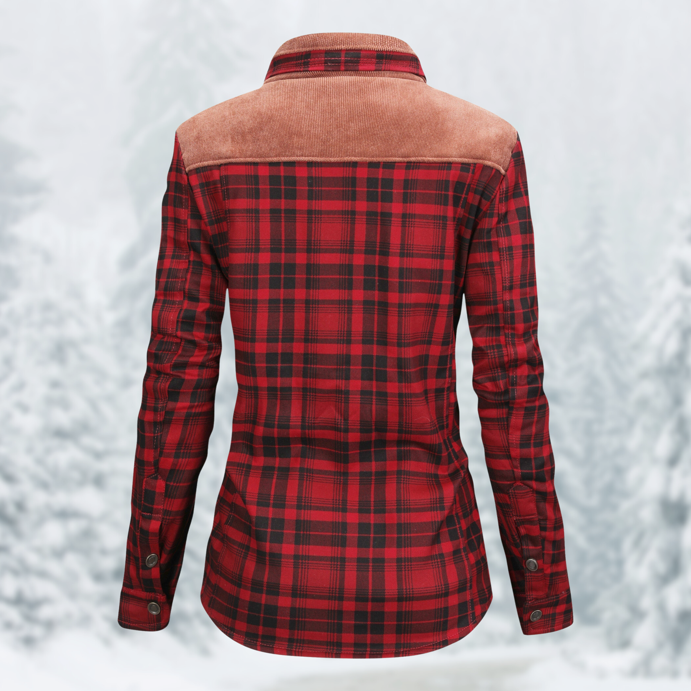 R&B | Flanell Wanderjacke für Frauen