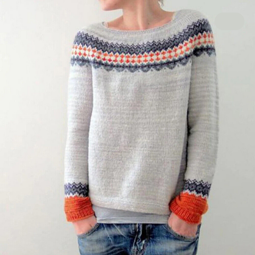 R&B | Ethno Print Pullover