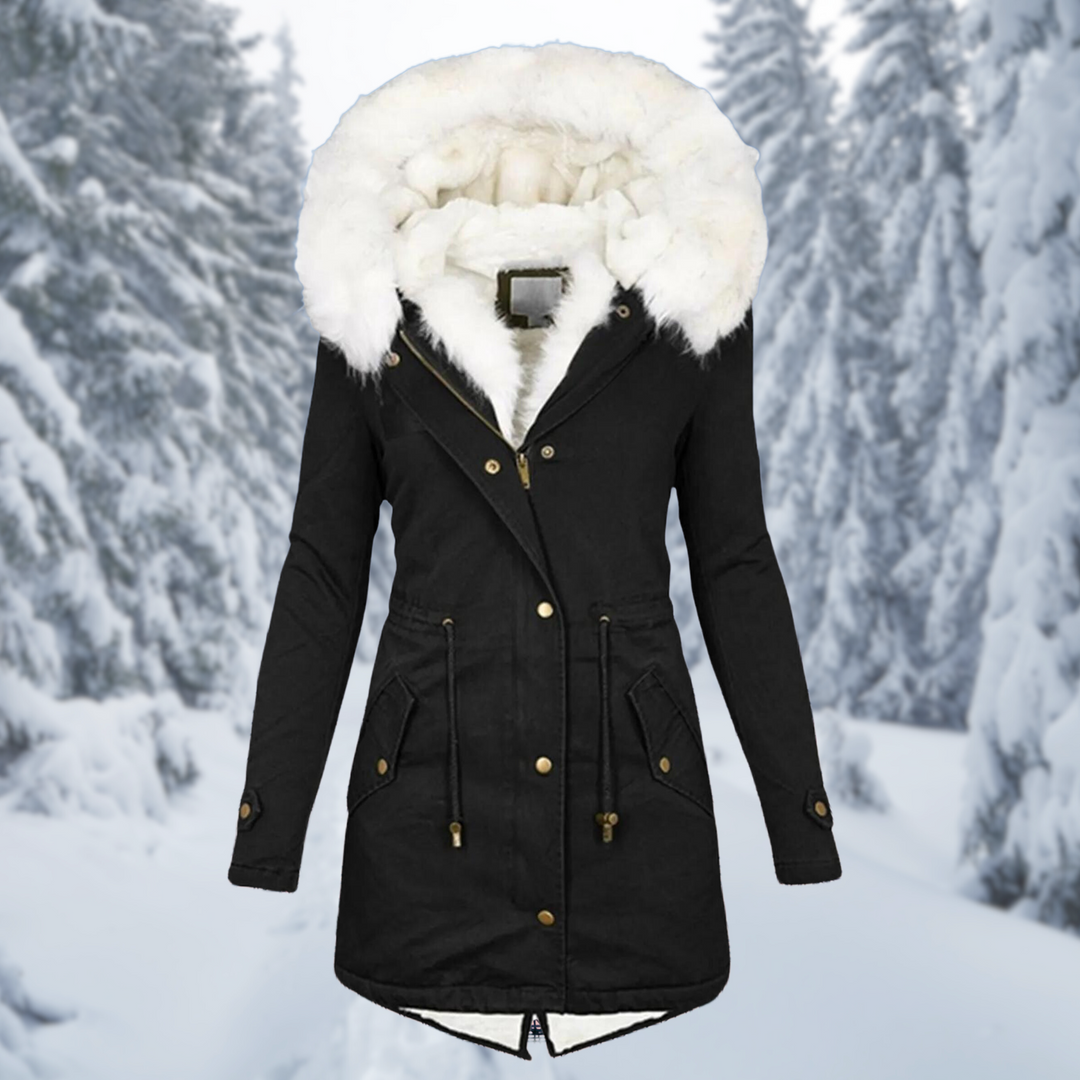 Winter Damen Warm Jack Medium-Lang