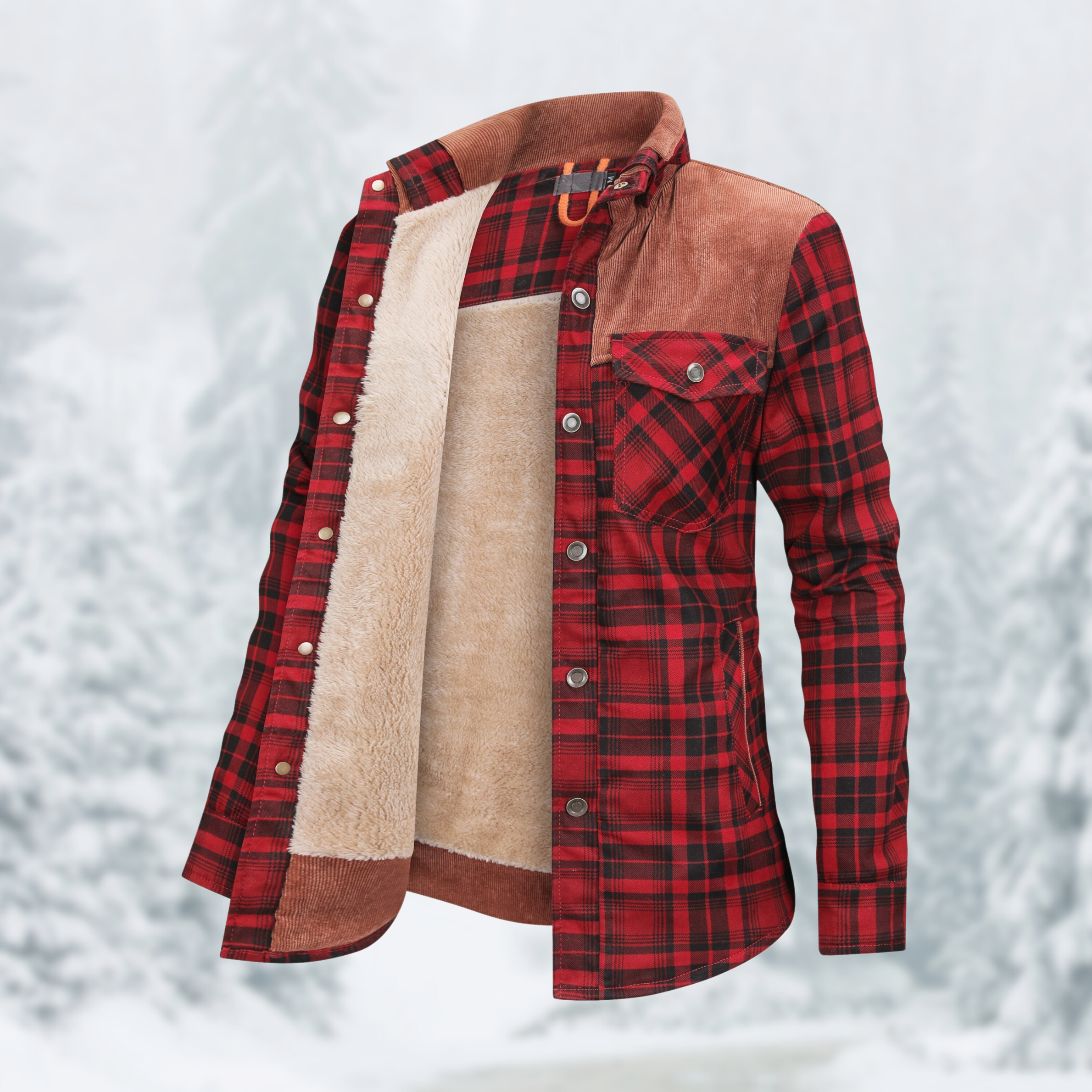 R&B | Flanell Wanderjacke für Frauen
