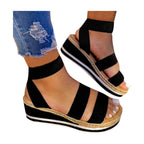Strap Cross Frauen Sandalen R&B