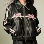 jacke mit Fliege