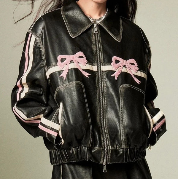 jacke mit Fliege