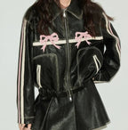 jacke mit Fliege