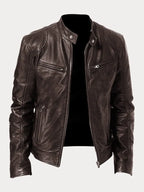 Herren Jacke mit Innenfutter, Taschen und verstellbaren Bündchen – Freizeit- und Alltagsjacke