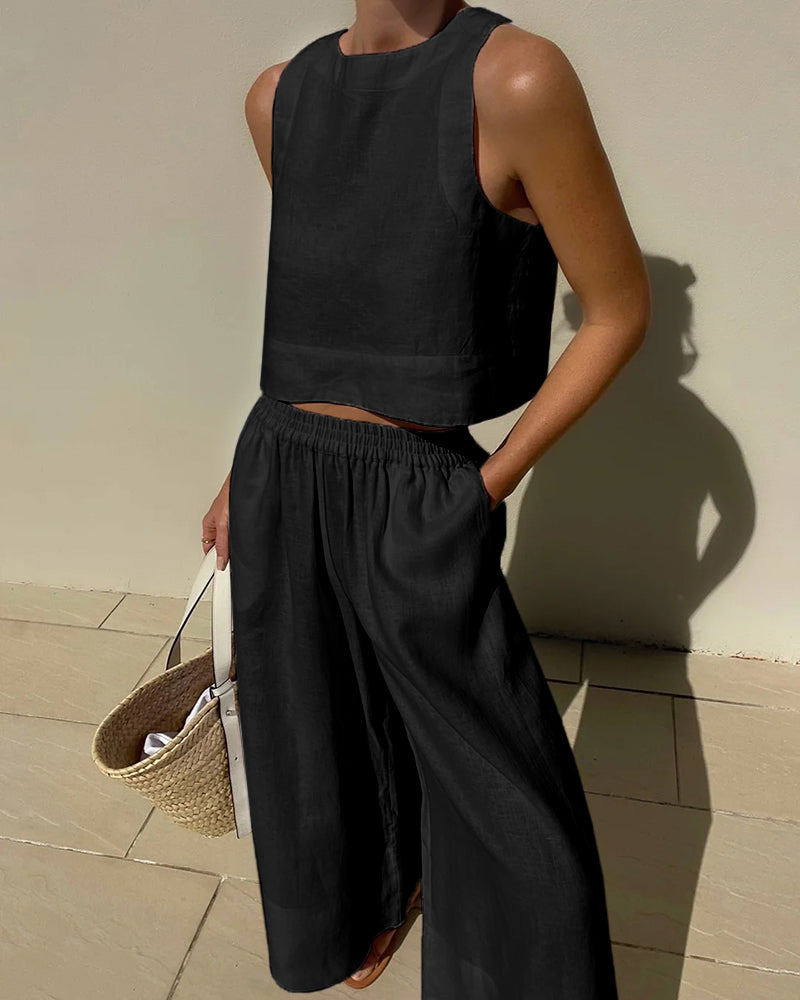 R&B | Leinen Zweiteiliges Sommerset Damen