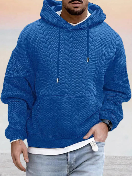 R&B | Texturiert, Weit Geschnittener Kapuzenpullover