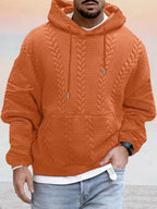 R&B | Texturiert, Weit Geschnittener Kapuzenpullover