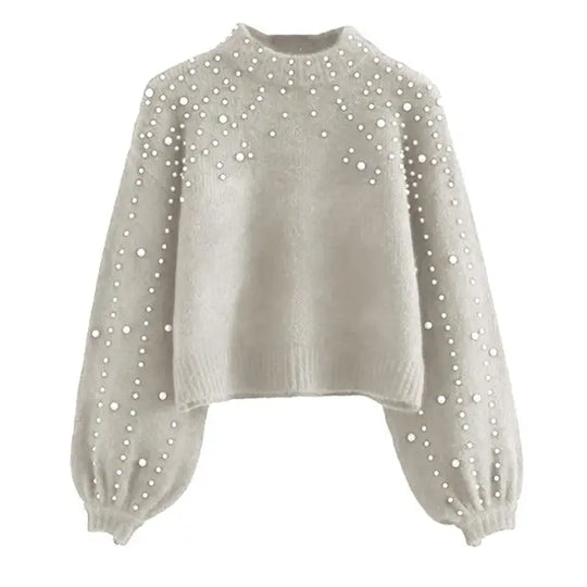R&B | Strickpullover mit O-Ausschnitt