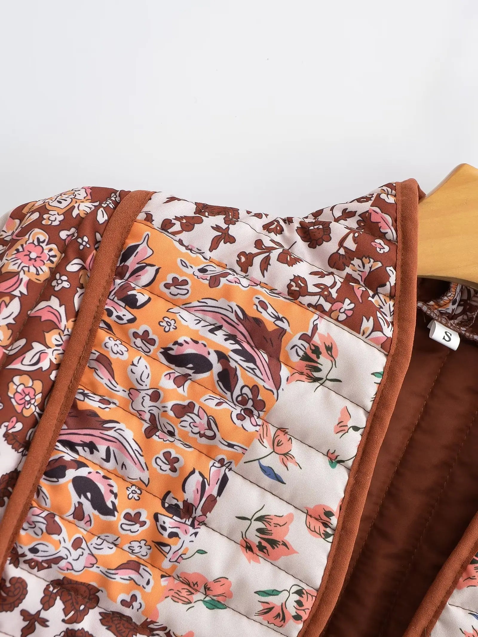 R&B | Wintermantel mit Blumenmuster