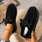 Wildleder-Schnürschuhe mit rutschfester Sohle R&B R&B