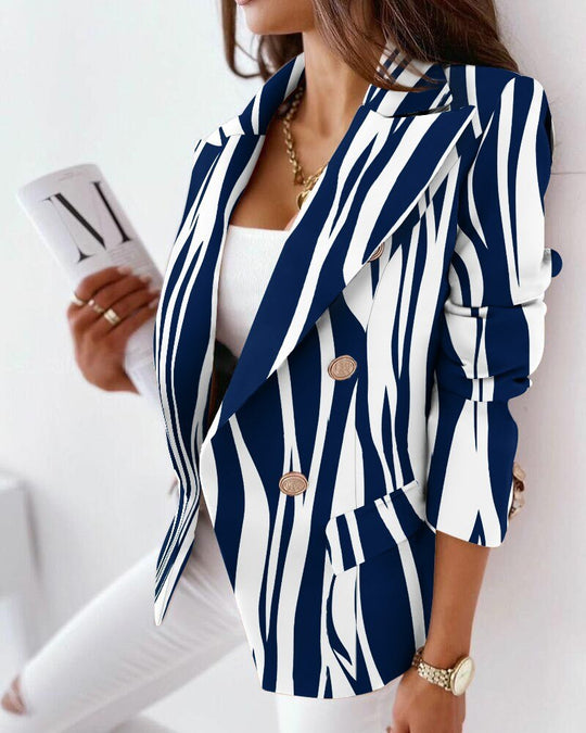 R&B | Blazer mit Schlangenprint für Damen