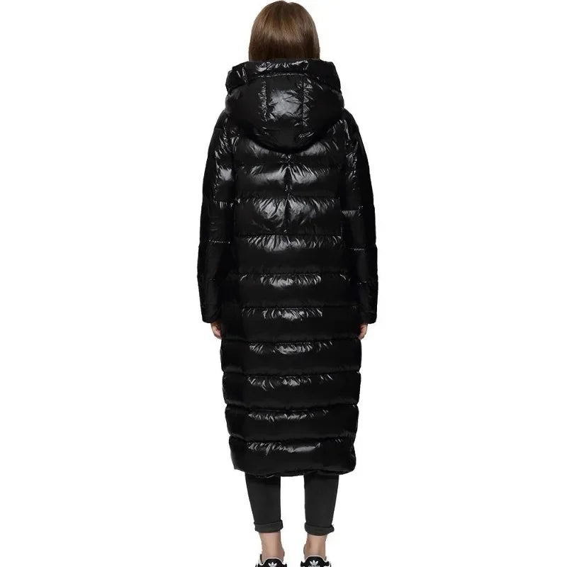 R&B | Modische Daunenjacke Lang