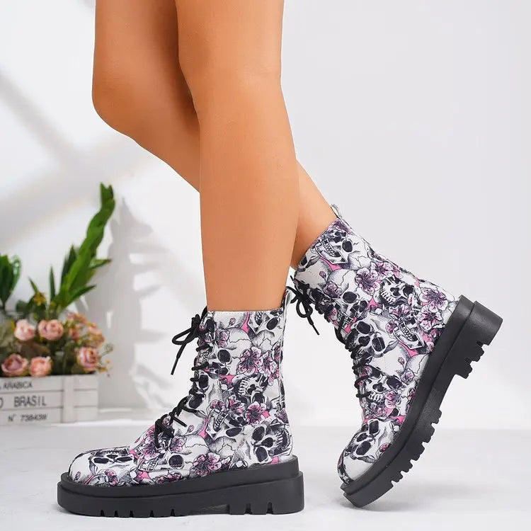 R&B | Damen Freizeit Schnürstiefel