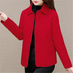 R&B | Damen Steppjacke Mit Karomuster