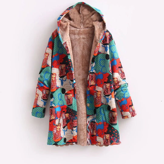 R&B | Fleece-Jacke für Damen mit Kapuze