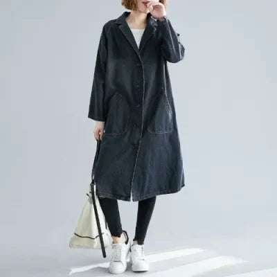 R&B | Denim-Trenchcoat