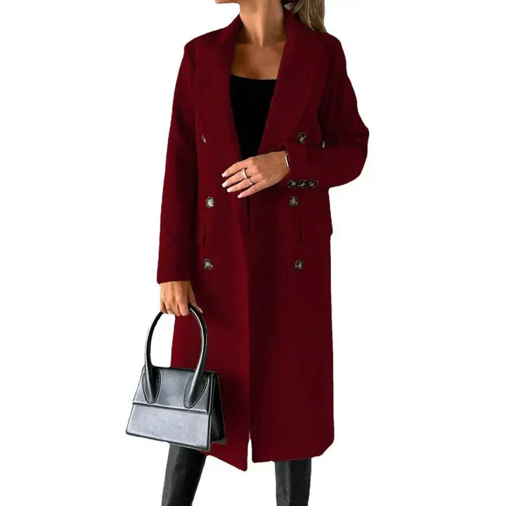 R&B | Winterjacke für Frauen mit Revers Wärme mit Einem Hauch Von Mode