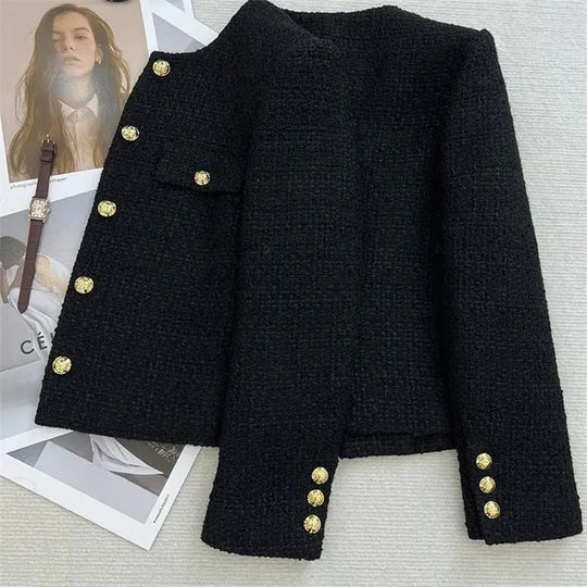 R&B | Tweed-Blazer Herbst-Oberbekleidung