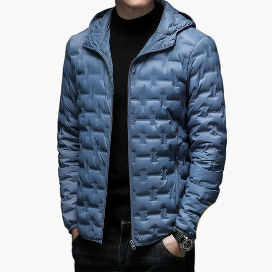 R&B | Steppjacke mit Kapuze - Winter Outdoor Freizeitjacke