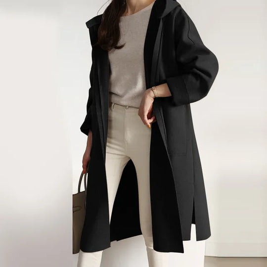 R&B | Elegante Taubjacke mit Kapuze