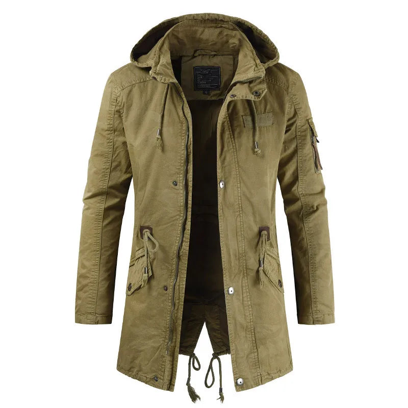 R&B | Herren-Winterjacke, mit Kapuze & isolierend