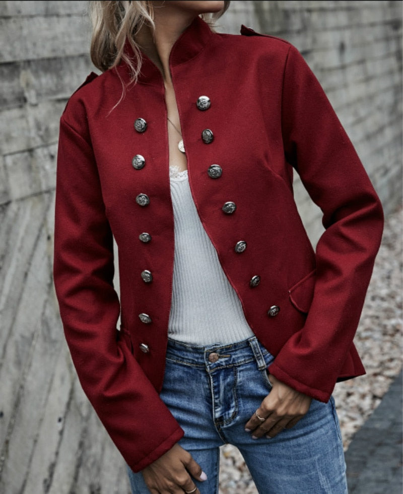 R&B | Blazer Mit Modernen Knöpfen Für Einen Schlanken, Trendigen Look