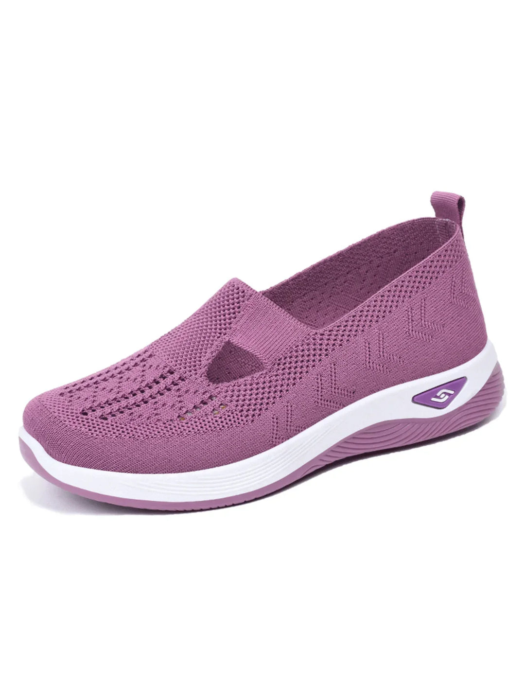 Damen Atmungsaktive Sneakers in Einfarbig R&B