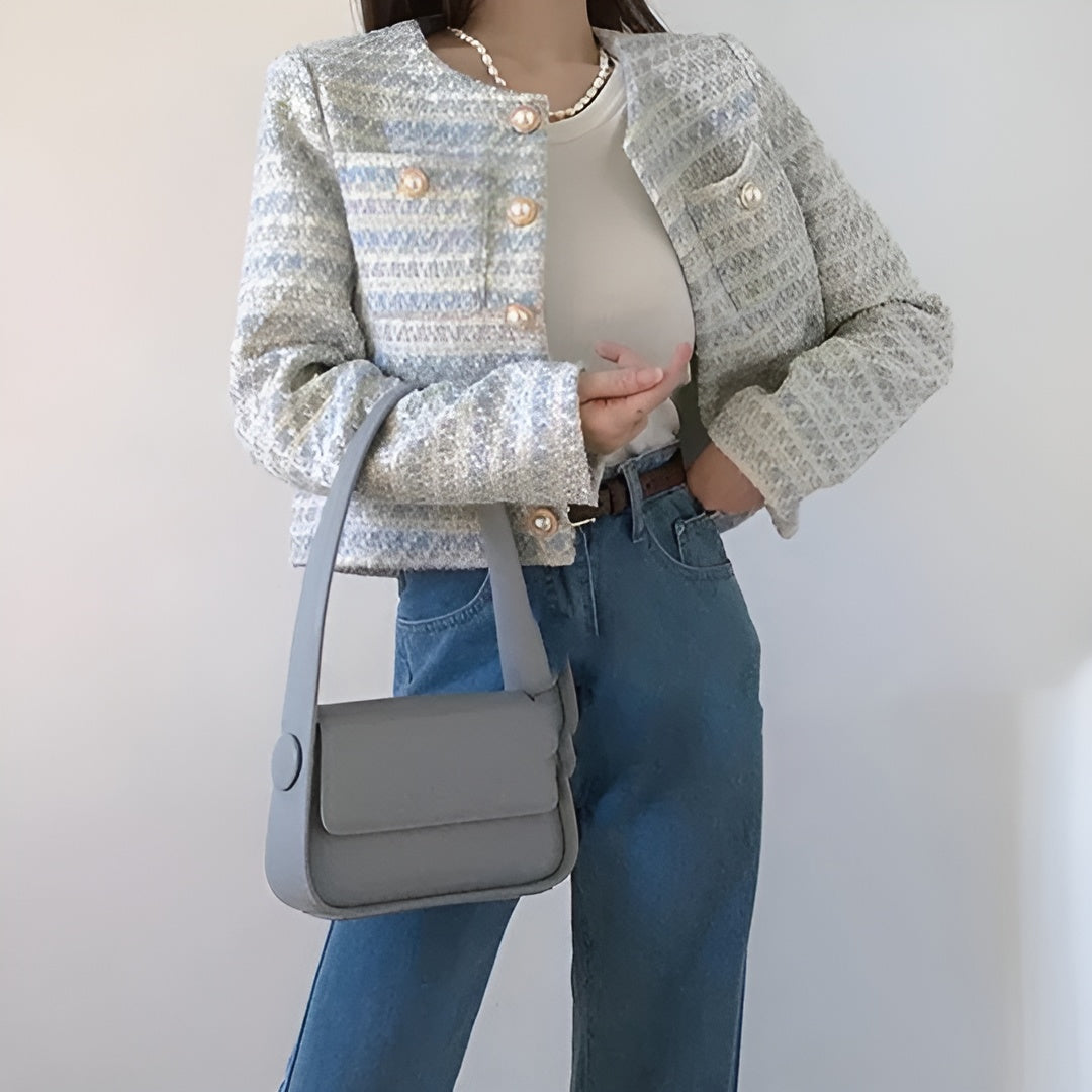 R&B | Elegante Damen Tweed Blazer