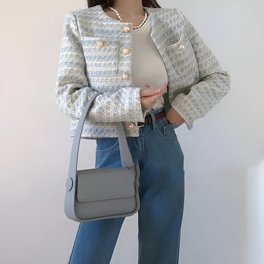 R&B | Elegante Damen Tweed Blazer