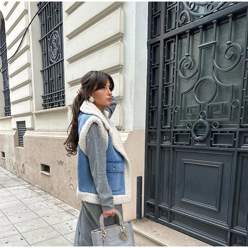 R&B | Winter Jeansjacke Casual & Trendy