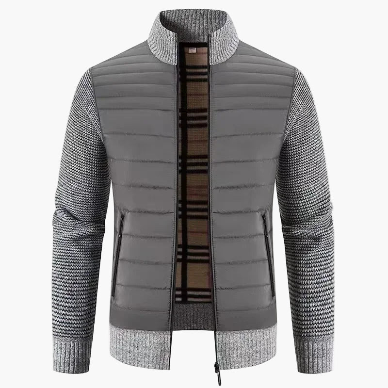 R&B | Strickjacke Im Koreanischen Stil - Modische Slim Fit Übergangsjacke für Freizeit & Alltag