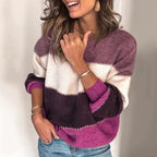 R&B | Bequemer Gestreifter Pullover