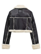 R&B | Warme Kunstlederjacke