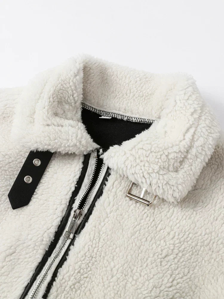 R&B | Lässiger Lambswool Mantel