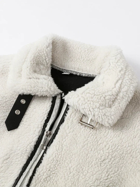 R&B | Lässiger Lambswool Mantel