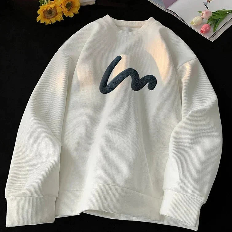 R&B | Männer Wellenmuster Pullover