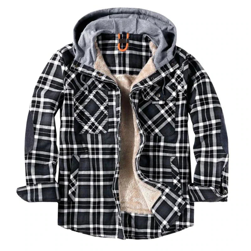 R&B | Karierte Herrenjacke
