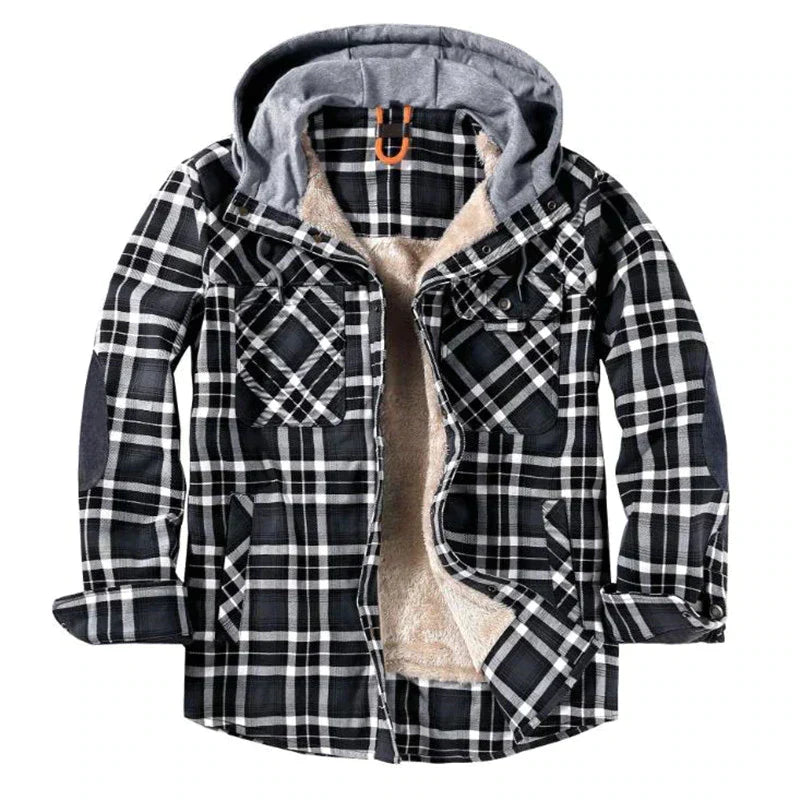 R&B | Karierte Herrenjacke
