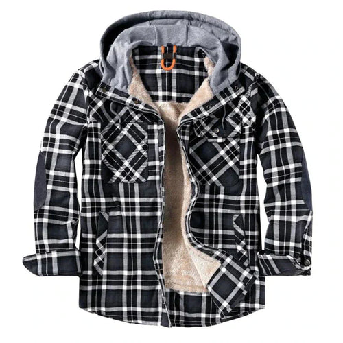 R&B | Karierte Herrenjacke